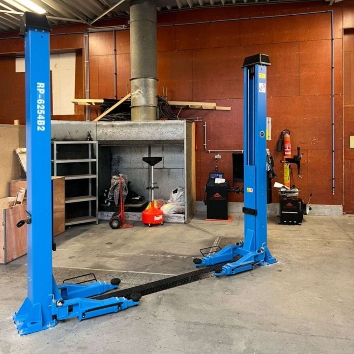 Hefbrug 2-kolommer RP-R-6254B2V - Onderbouw