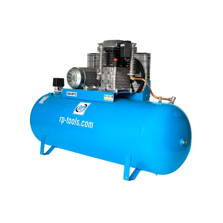 Compressor liggend 500L RP-LP-PR500-75T-V01